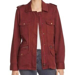 Lily Aldridge for Velvet by Graham & Spencer Ruby Military Jacket Size M